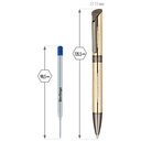 Ручка шариковая синяя 