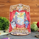 Набор для вышивания на пластиковой канве 