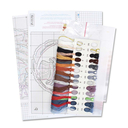 Набор для вышивания на пластиковой канве 