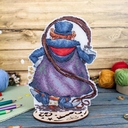 Набор для вышивания на пластиковой канве 