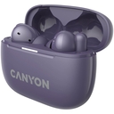 Наушники беспроводные Canyon OnGo TWS-10 (фиолетовые) — фото, картинка — 3