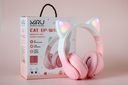 Наушники беспроводные Miru Cat EP-W10 (розовые) — фото, картинка — 6