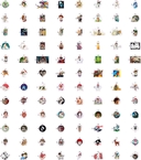 Набор виниловых наклеек 