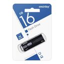 USB Flash Drive 16GB SmartBuy Iron-2 Metal Black (SB016GBIR2K) — фото, картинка — 1