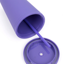 Стакан с трубочкой 