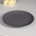 Тарелка подстановочная керамическая (270 мм; графит) — фото, картинка — 6