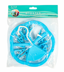 Сушилка для белья с прищепками (23 см) — фото, картинка — 3