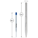 Ручка шариковая синяя 