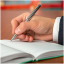 Ручка шариковая синяя 