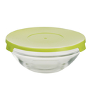 Набор салатников стеклянных (5 шт.; оливковый) — фото, картинка — 3