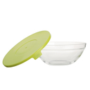 Набор салатников стеклянных (5 шт.; оливковый) — фото, картинка — 4