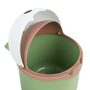 Ёмкость для мусора настольная (зелёный) — фото, картинка — 1