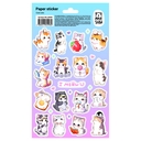 Наклейки бумажные 