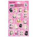 Наклейки бумажные 