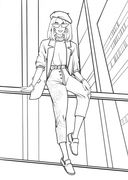 Раскраска с браслетиками. Модницы — фото, картинка — 2