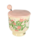 Кружка с крышкой и ложкой 