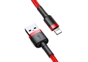 Кабель Baseus Cafule USB 2.0 - Lightning (1.0 м; красный) — фото, картинка — 1