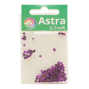 Стразы термоклеевые для рукоделия (3 мм; 150 шт.; сиреневый) — фото, картинка — 2