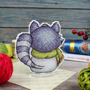 Набор для вышивания на пластиковой канве 