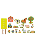 Игра на липучках. Что за чем? Ферма — фото, картинка — 2