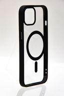 Чехол Case Acrylic MagSafe для iPhone 12 Pro Max (чёрный блистер) — фото, картинка — 1
