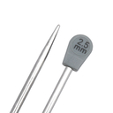 Набор спиц для вязания (металл; 35 см; 6 шт.) — фото, картинка — 2