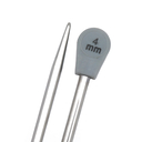 Набор спиц для вязания (металл; 35 см; 6 шт.) — фото, картинка — 2