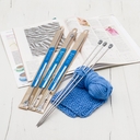 Набор спиц для вязания (металл; 35 см; 6 шт.) — фото, картинка — 4