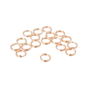 Кольцо соединительное для бижутерии (5 мм; 18 шт.; золото) — фото, картинка — 1