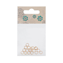 Кольцо соединительное для бижутерии (5 мм; 18 шт.; золото) — фото, картинка — 2