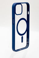 Чехол Case Acrylic MagSafe для iPhone 14 plus (голубой блистер) — фото, картинка — 1