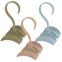 Вешалка для сумок и платков (130х90х70 мм) — фото, картинка — 1