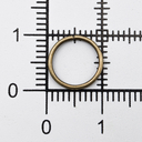 Кольцо соединительное для бижутерии (10 мм; 50 шт.; латунь) — фото, картинка — 1