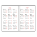 Ежедневник датированный на 2026 год 