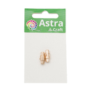 Замок магнитно-поворотный для шнурка (3х15 мм; 2 шт.; золото) — фото, картинка — 4