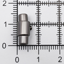 Замок магнитно-поворотный для шнурка (3х15 мм; 2 шт.; черный) — фото, картинка — 3