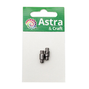 Замок магнитно-поворотный для шнурка (3х15 мм; 2 шт.; черный) — фото, картинка — 4