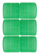 Бигуди-липучки (6 шт.; 61 мм; зеленые) — фото, картинка — 2