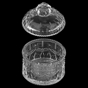 Сахарница стеклянная 