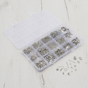 Набор фурнитуры для украшений (никель) — фото, картинка — 2