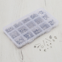 Набор фурнитуры для украшений (никель) — фото, картинка — 4