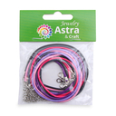 Набор шнурков для украшений (6 шт.; серо-фиолетовый) — фото, картинка — 2