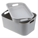 Корзина с крышкой 