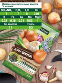 Удобрение для лука и чеснока 