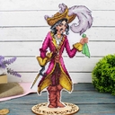 Набор для вышивания на пластиковой канве 