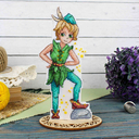 Набор для вышивания на пластиковой канве 