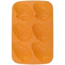 Форма силиконовая для шоколадных яиц (260х170х25 мм) — фото, картинка — 1