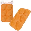 Форма силиконовая для шоколадных яиц (260х170х25 мм) — фото, картинка — 2