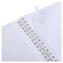 Тетрадь общая в клетку на гребне 