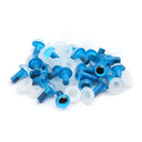 Глазки для игрушек (6 мм; 24 шт.; голубой) — фото, картинка — 1